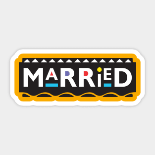 Married Sticker